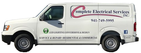 Complete Electrical Services Inc. Service Van